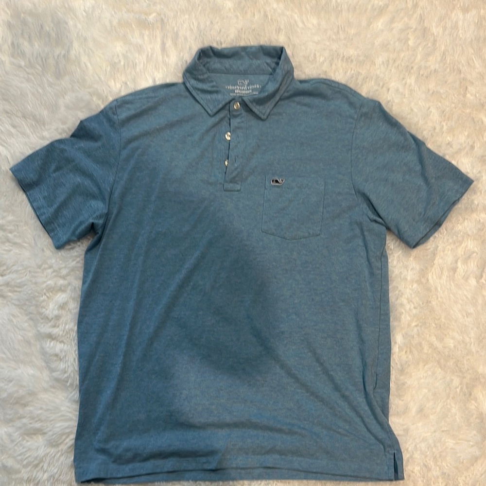 Men's Blue Polo Shirt